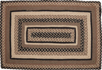 Thumbnail for Sawyer Mill Charcoal Jute Braided Rug Rect 20
