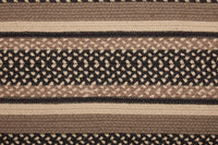 Sawyer Mill Charcoal Jute Braided Rug Oval 27