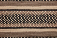 Thumbnail for Sawyer Mill Charcoal Jute Braided Rug Rect 27