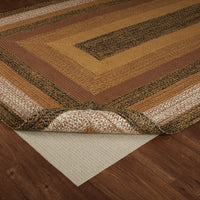 Thumbnail for Kettle Grove Jute Braided Rug Rect 5'x8' with Rug Pad VHC Brands - The Fox Decor