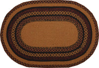 Thumbnail for Heritage Farms Crow Jute Braided Rug Oval 20'x30' with Rug Pad VHC Brands - The Fox Decor