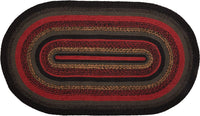 Thumbnail for Cumberland Jute Braided Rug Oval 27