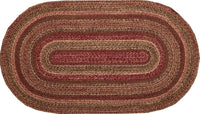 Thumbnail for Cider Mill Jute Braided Rug Oval 27
