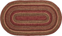 Thumbnail for Cider Mill Jute Braided Rug Oval 27