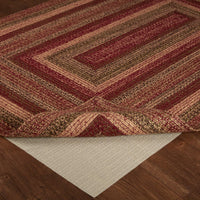 Thumbnail for Cider Mill Jute Braided Rug Rect 4'x6' with Rug Pad VHC Brands - The Fox Decor