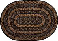 Farmhouse Jute Braided Rug Oval 20