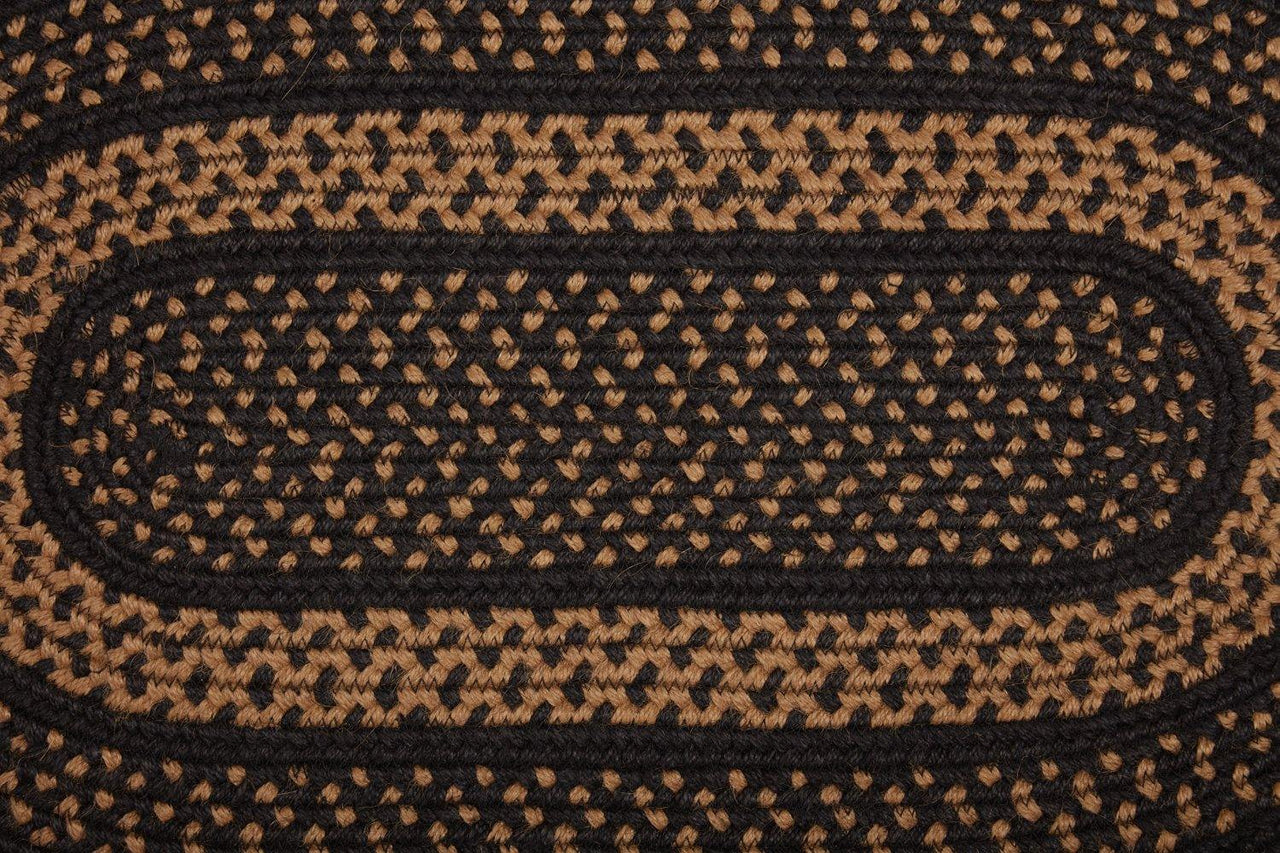 Farmhouse Jute Braided Rug Oval 20"x30" VHC Brands - The Fox Decor