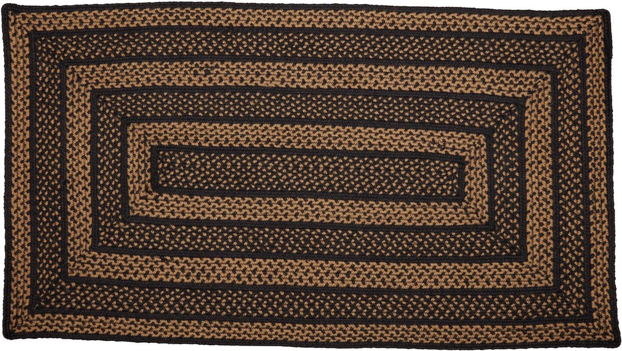 Farmhouse Jute Braided Rug Rect 27"x48" with Rug Pad VHC Brands - The Fox Decor