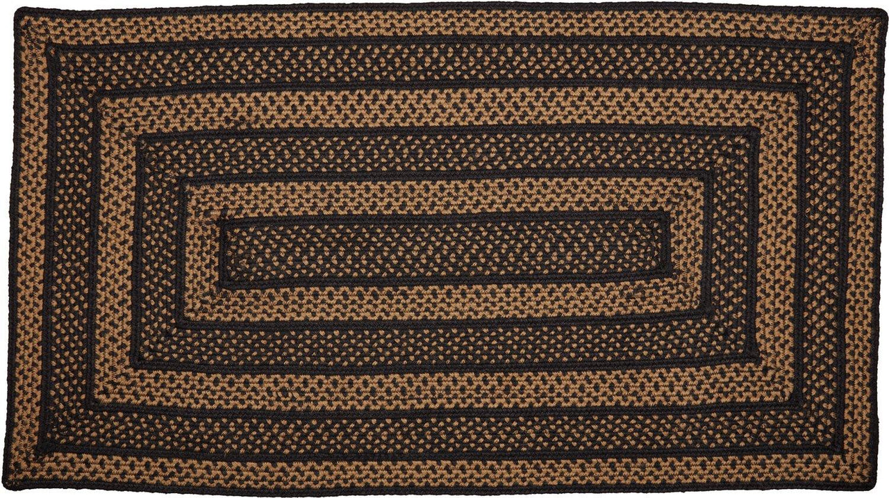 Farmhouse Jute Braided Rug Rect 27"x48" with Rug Pad VHC Brands - The Fox Decor