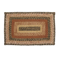 Thumbnail for Kettle Grove Jute Braided Rug Rect 20