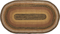 Thumbnail for Kettle Grove Jute Braided Rug Oval 27