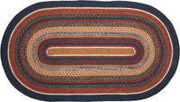 Thumbnail for Stratton Jute Braided Rug Oval 27