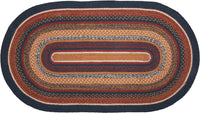 Thumbnail for Stratton Jute Braided Rug Oval 27
