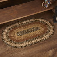 Thumbnail for Kettle Grove Jute Braided Rug Oval 20