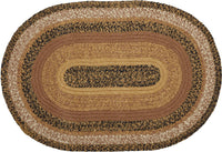 Thumbnail for Kettle Grove Jute Braided Rug Oval 20