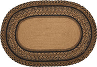 Thumbnail for Trophy Mount Jute Braided Rug Oval 20