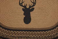 Thumbnail for Trophy Mount Jute Braided Rug Oval 20