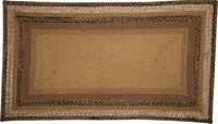 Thumbnail for Kettle Grove Jute Braided Rug Rect Stencil Stars 27