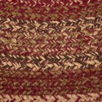 Thumbnail for Cider Mill Jute Braided Rug Half Circle 16.5