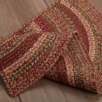 Thumbnail for Cider Mill Jute Braided Rug Half Circle 16.5