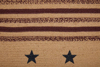 Thumbnail for Potomac Jute Braided Rug Oval Stencil Stars 27