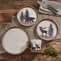 Thumbnail for Wilderness Trail Bear Salad Plates - Set of 4 Park Designs