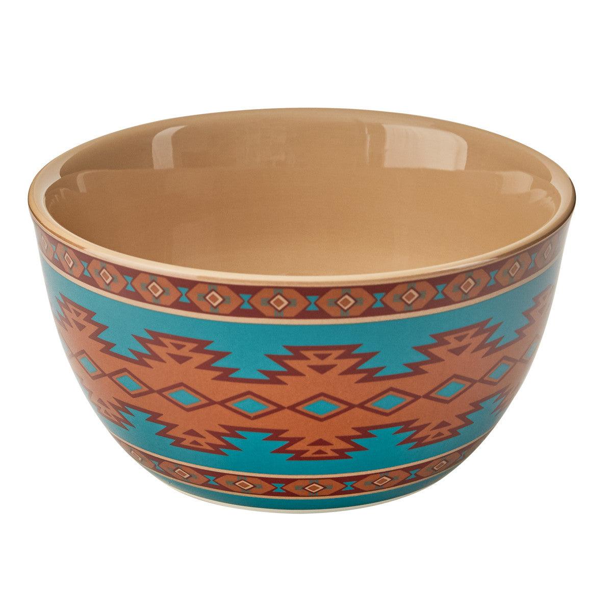 Southwest Pottery Cereal Bowls - Set of 4 Park Designs - The Fox Decor