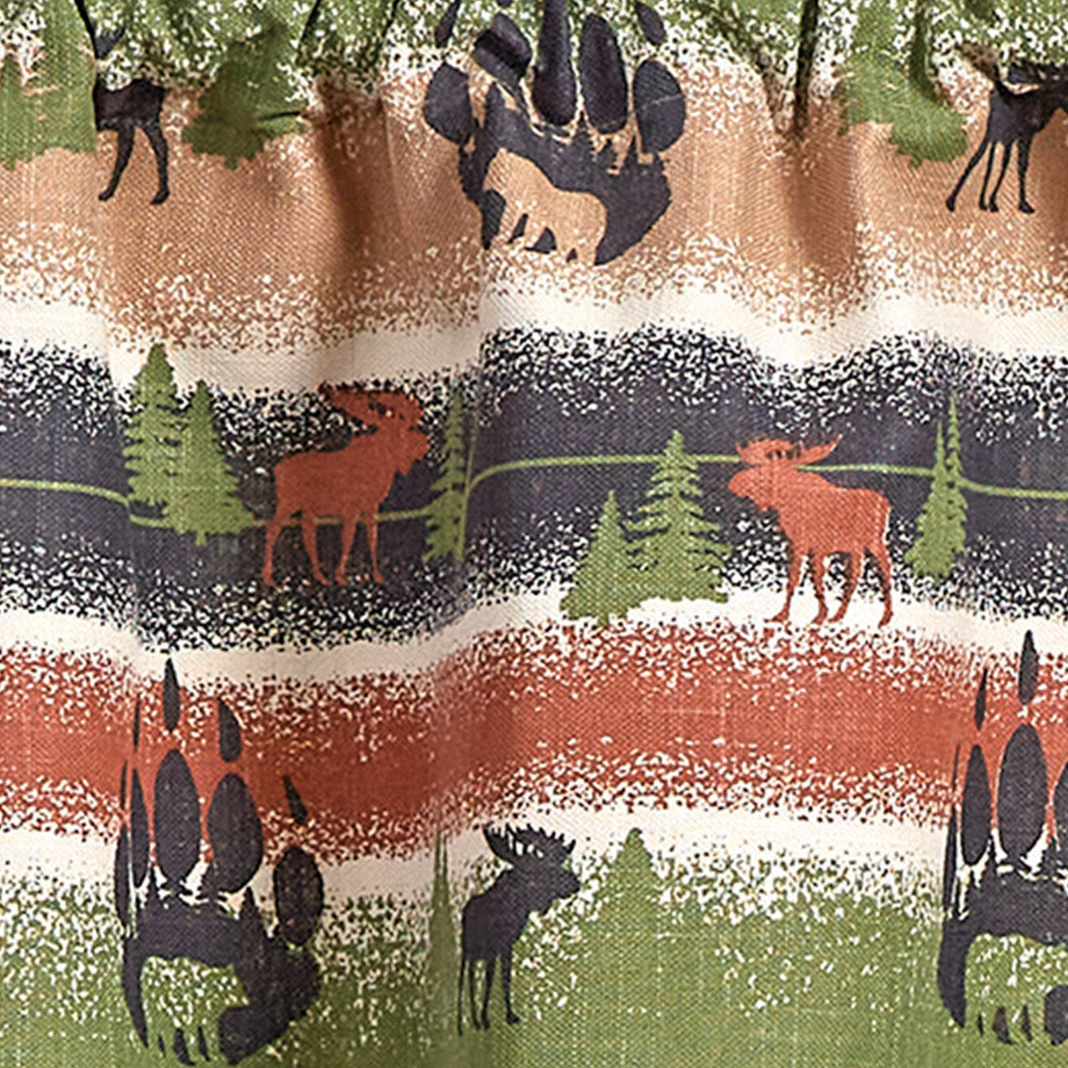 Wild Woods Valance 14" L - Park designs - The Fox Decor