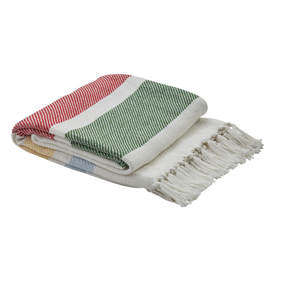 Camp Stripe Throw - 50x60 Park Designs - The Fox Decor