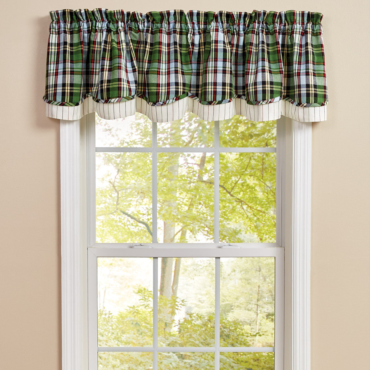 Happy Trails Valance - Lined Layered 72x16 Park Designs