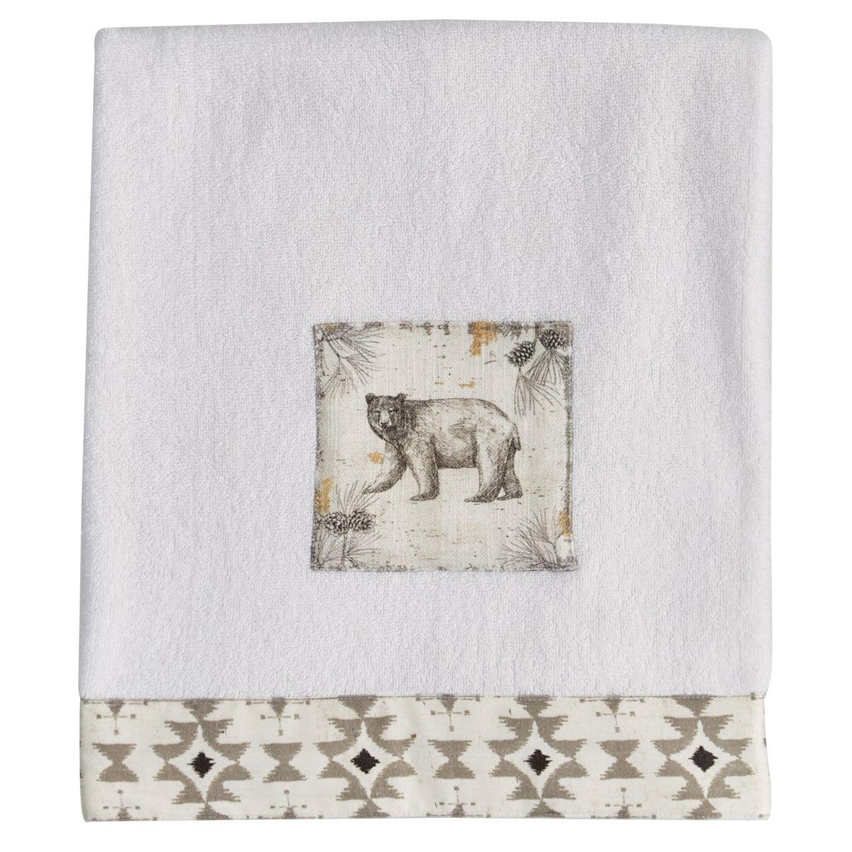 Wild And Beautiful Terry Bath Towel  - Park designs - The Fox Decor