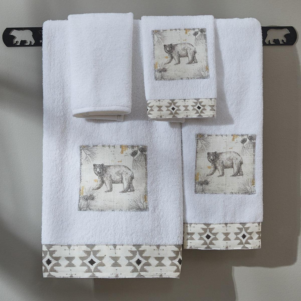 Wild And Beautiful Terry Bath Towel  - Park designs - The Fox Decor