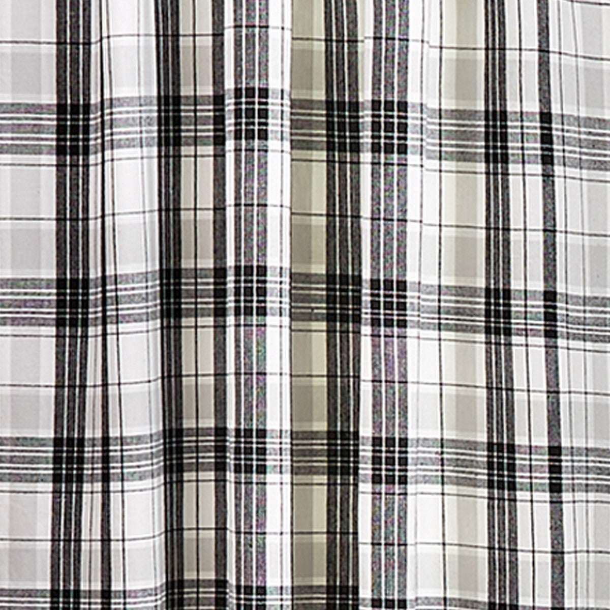 Refined Rustic Lined Panel Pair Curtain 84