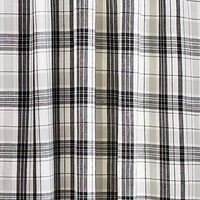 Refined Rustic Lined Panel Pair Curtain 84