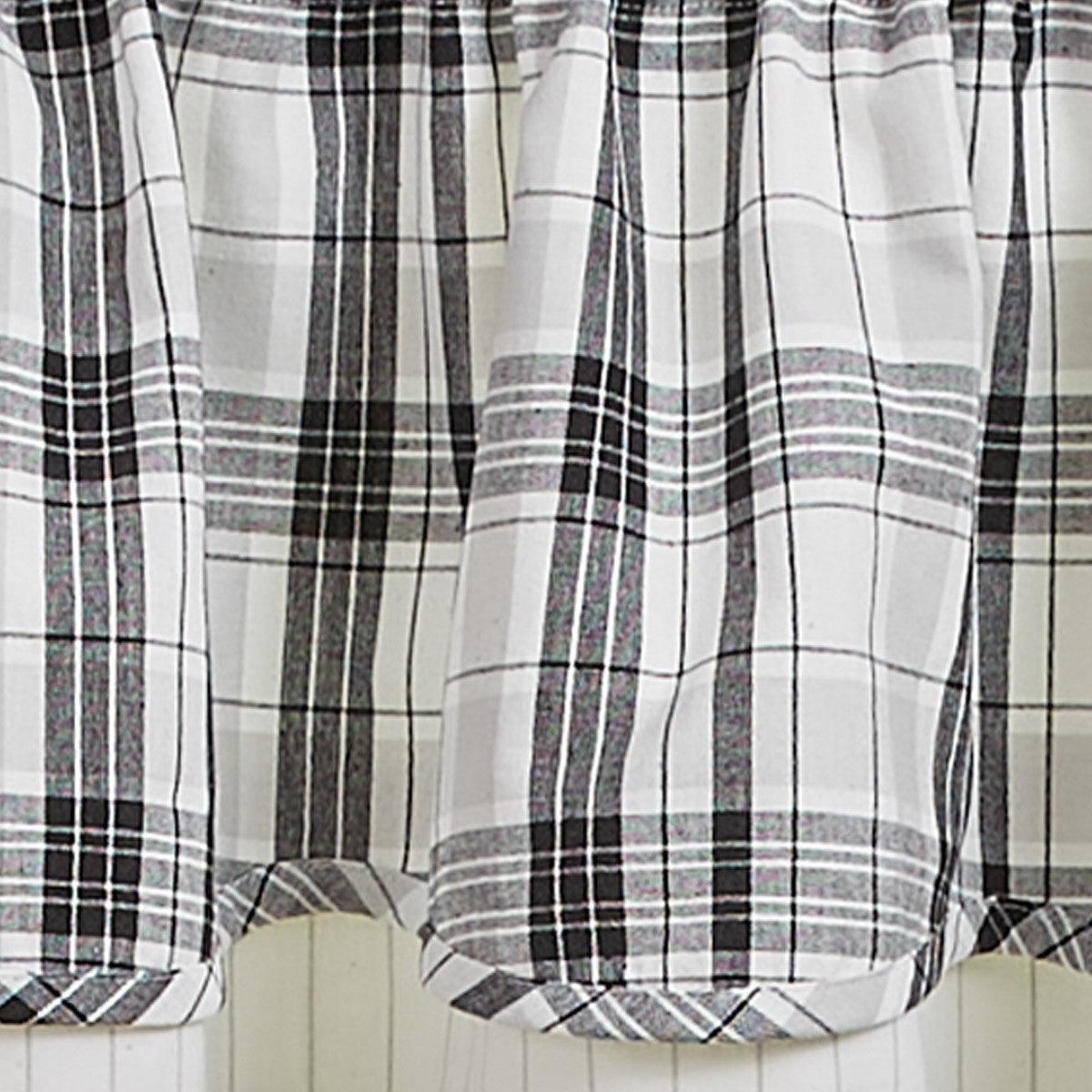 Refined Rustic Valance - Lined Layered 72x16 Park designs - The Fox Decor