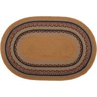Thumbnail for Heritage Farms Sheep Jute Braided Rug Oval 20