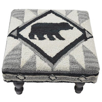 Thumbnail for Tribal Hooked Stool Park Designs - The Fox Decor
