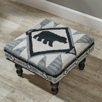 Thumbnail for Tribal Hooked Stool Park Designs - The Fox Decor