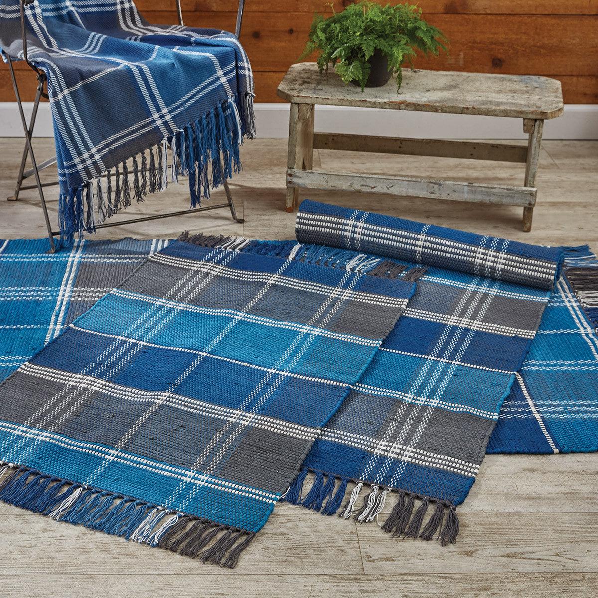 Rainy Lake Rag Rug 3' x 5' - Park Designs - The Fox Decor