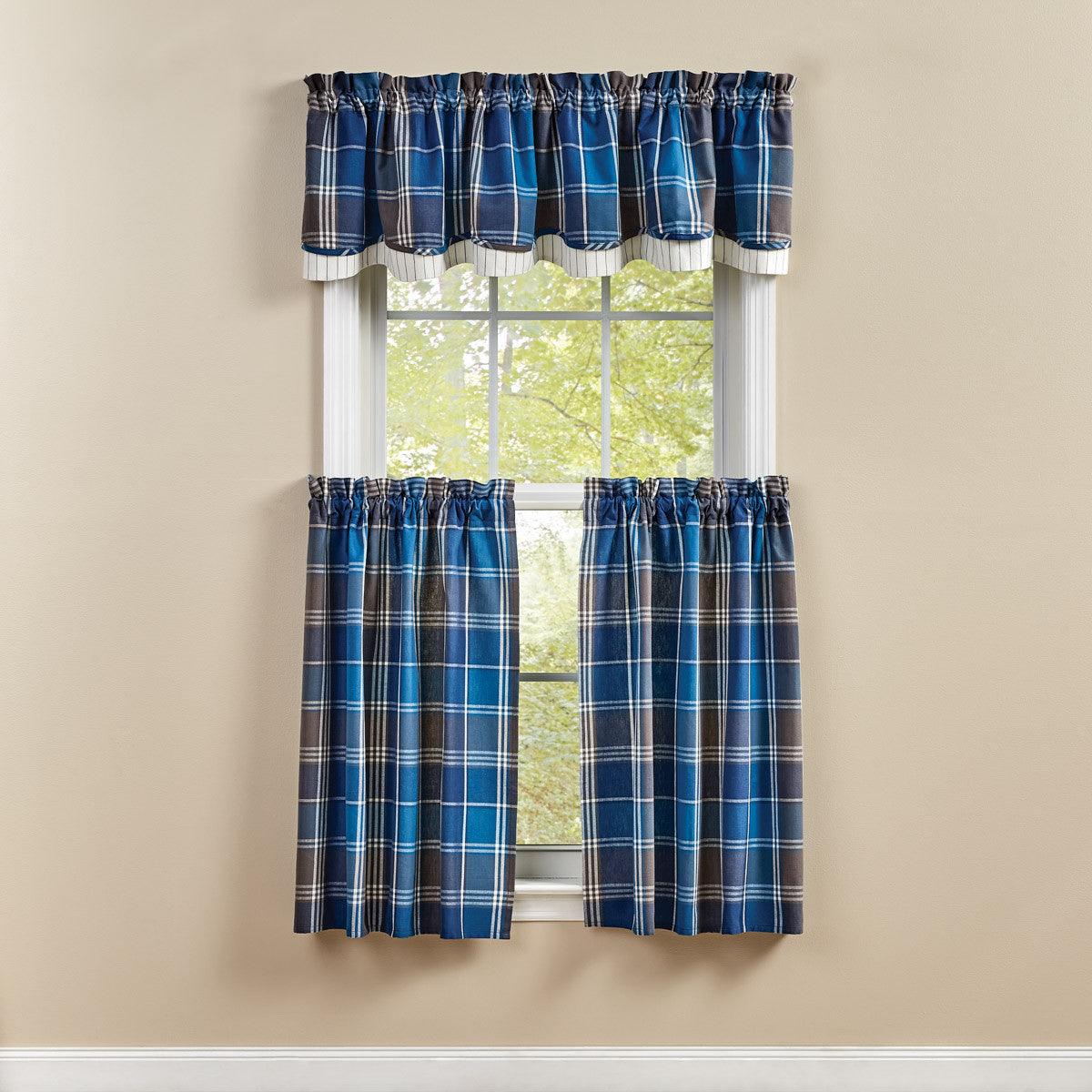 Rainy Lake Valance - Lined Layered 72x16 Park Designs