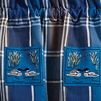 Thumbnail for Rainy Lake Loon Patch Valance - 60x14 Park designs - The Fox Decor
