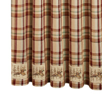 Thumbnail for Gamekeeper Plaid Pheasant Patch Shower Curtain 72
