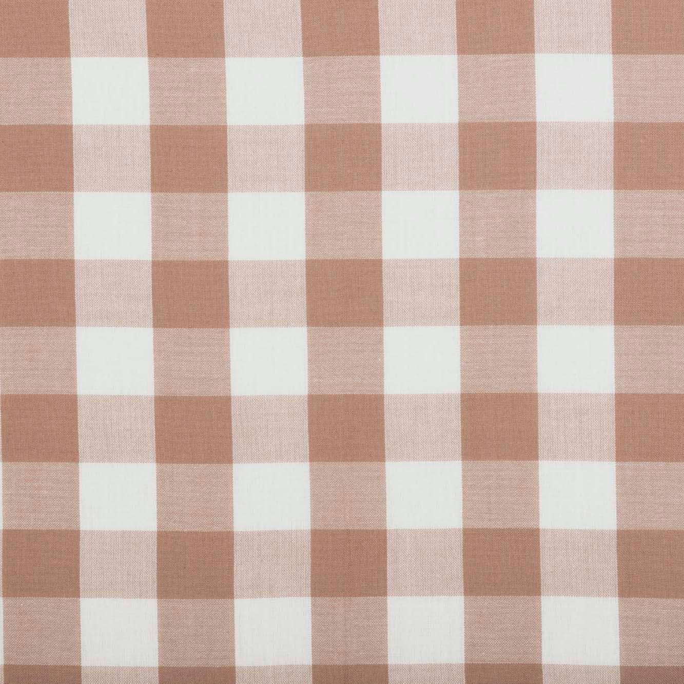 Annie Buffalo Portabella Check Prairie Swag Set of 2 36x36x18 VHC Brands - The Fox Decor