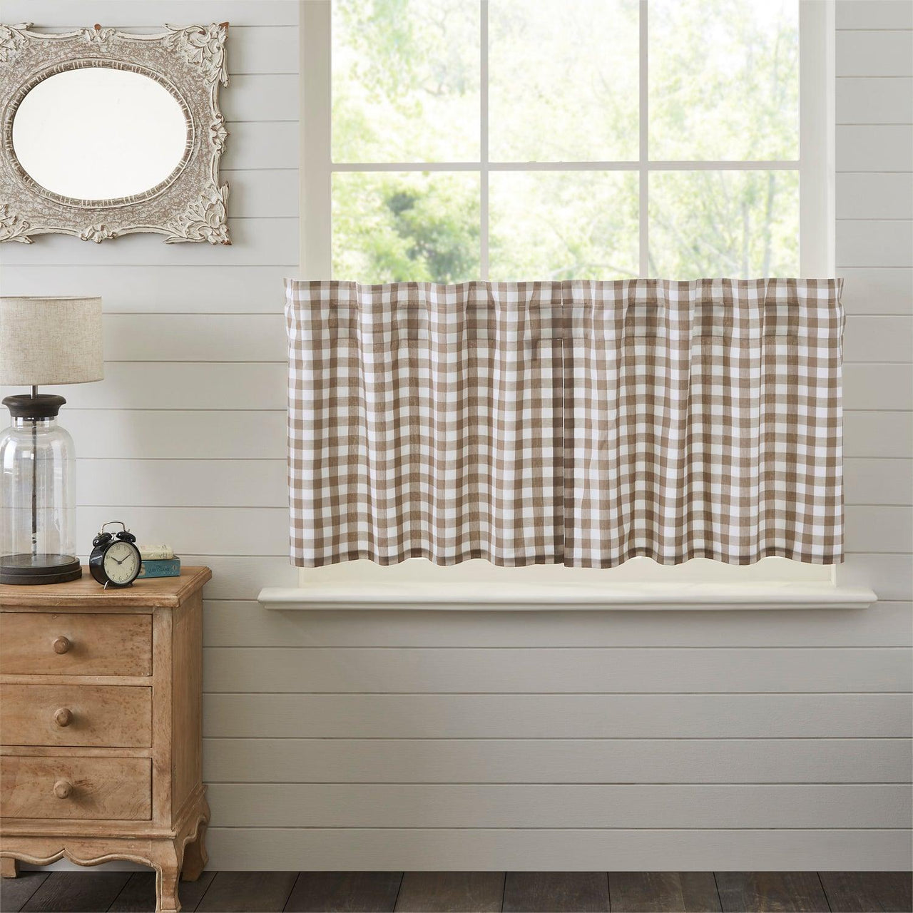 Annie Buffalo Portabella Check Tier Set of 2 L24xW36 VHC Brands - The Fox Decor