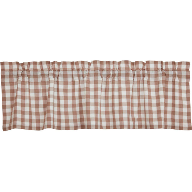 Annie Buffalo Portabella Check Valance 16x60 VHC Brands - The Fox Decor