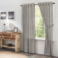 Thumbnail for Ashmont Ticking Stripe Panel Set of 2 84x40 VHC Brands - The Fox Decor