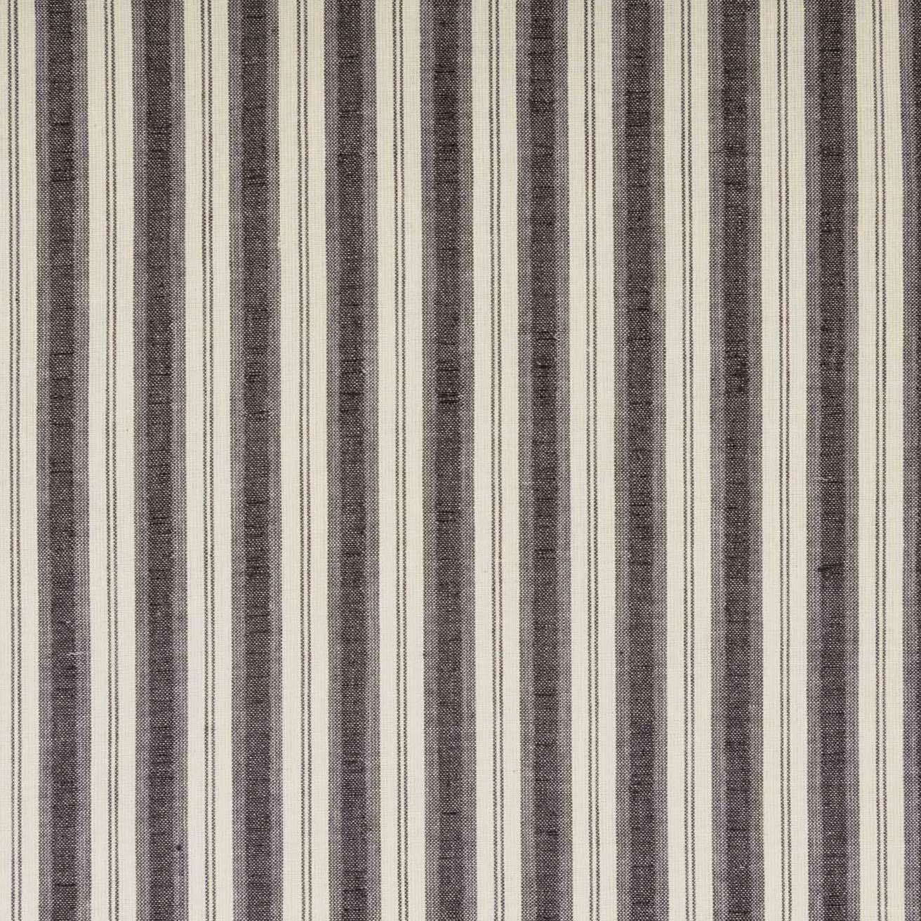 Ashmont Ticking Stripe Prairie Short Panel Set of 2 63x36x18 VHC Brands - The Fox Decor
