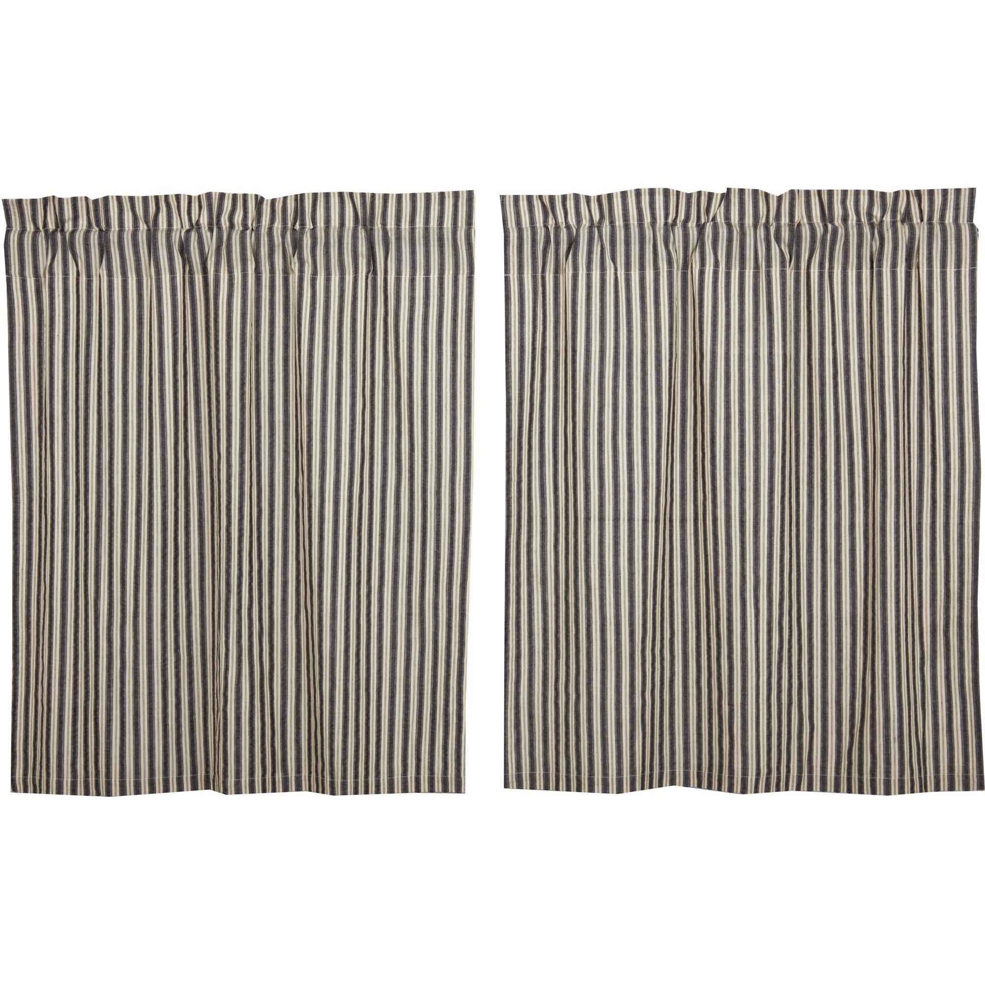 Ashmont Ticking Stripe Tier Set of 2 L36xW36 VHC Brands - The Fox Decor