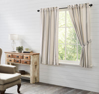 Thumbnail for Grace Grain Sack Stripe Short Panel Set of 2 63x36 VHC Brands - The Fox Decor