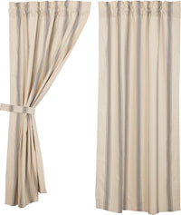 Thumbnail for Grace Grain Sack Stripe Short Panel Set of 2 63x36 VHC Brands - The Fox Decor